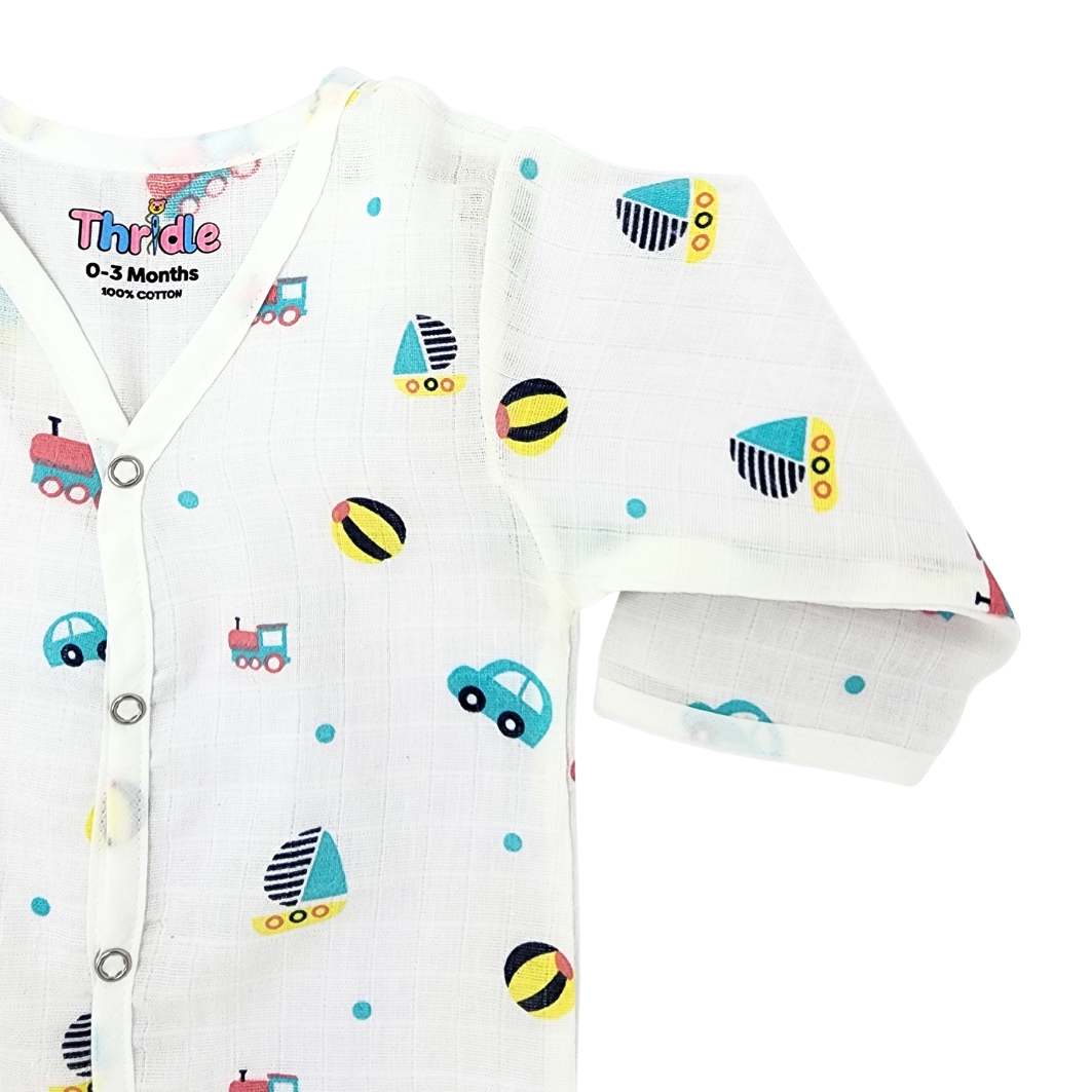 Co-ord Set Full - Premium Muslin Cotton