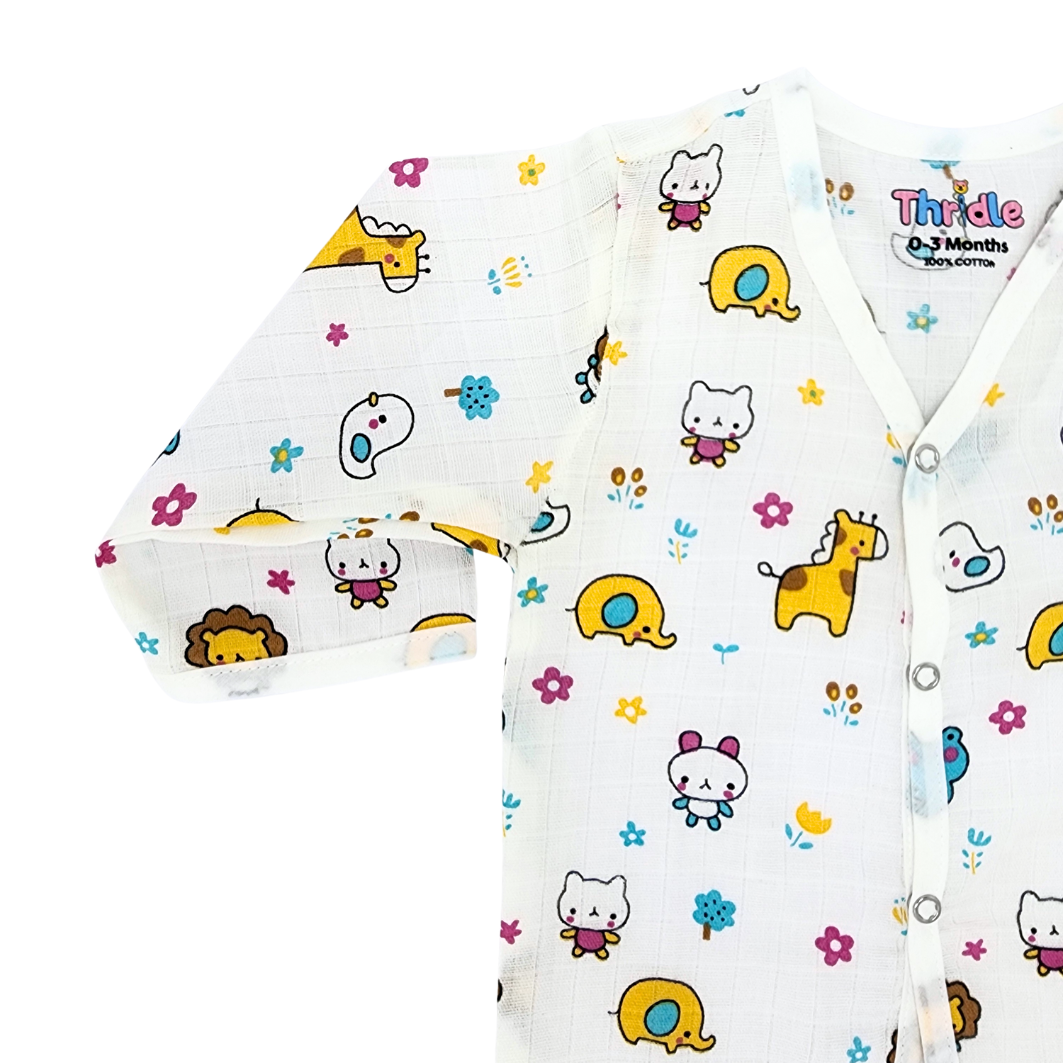 Co-ord Set Full - Premium Muslin Cotton