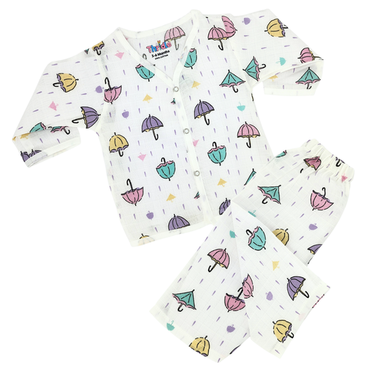 Co-ord Set Full - Premium Muslin Cotton