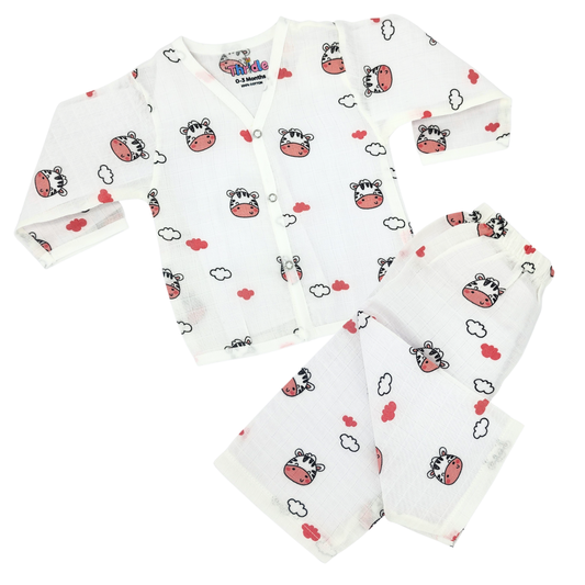 Co-ord Set Full - Premium Muslin Cotton