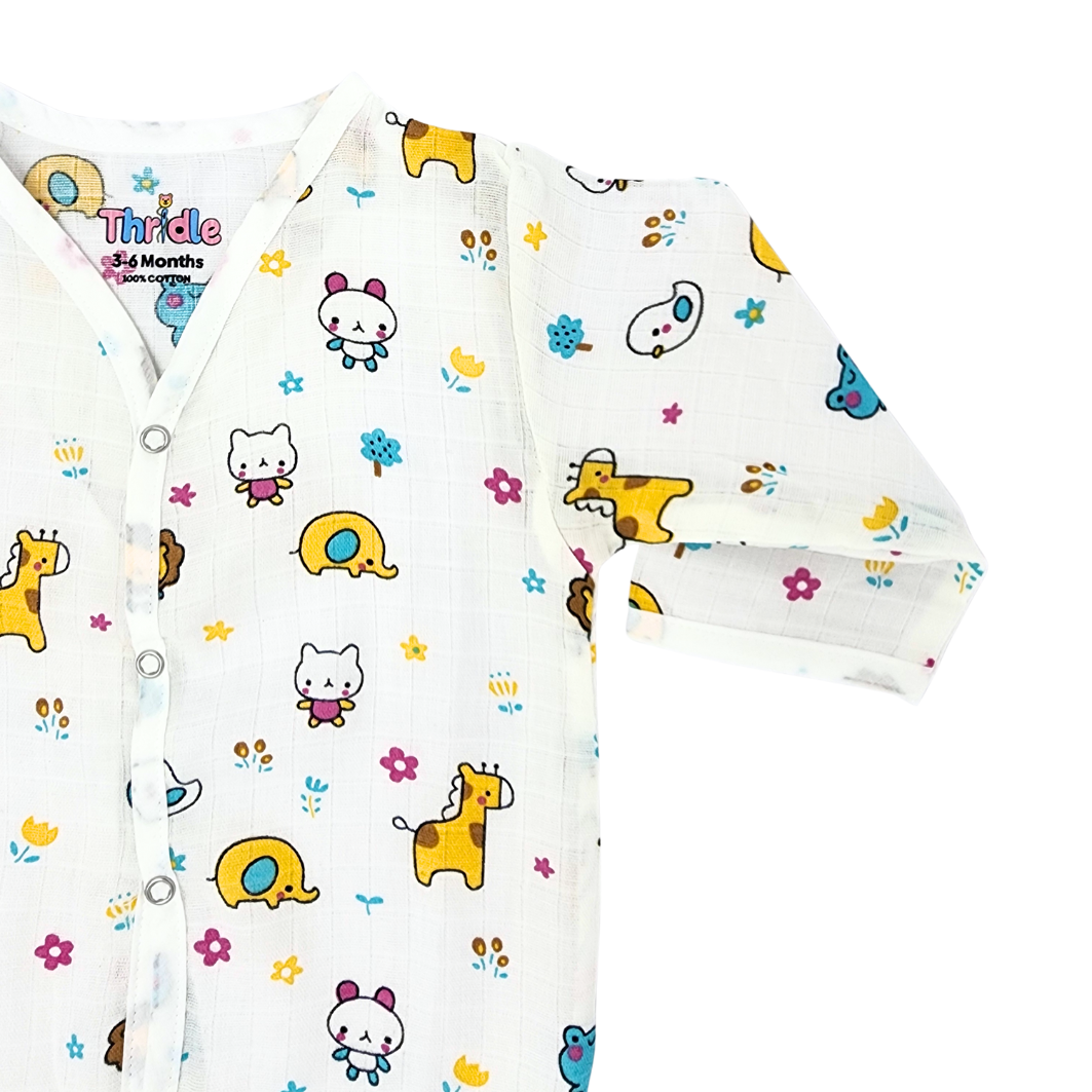 Co-ord Set Full - Premium Muslin Cotton