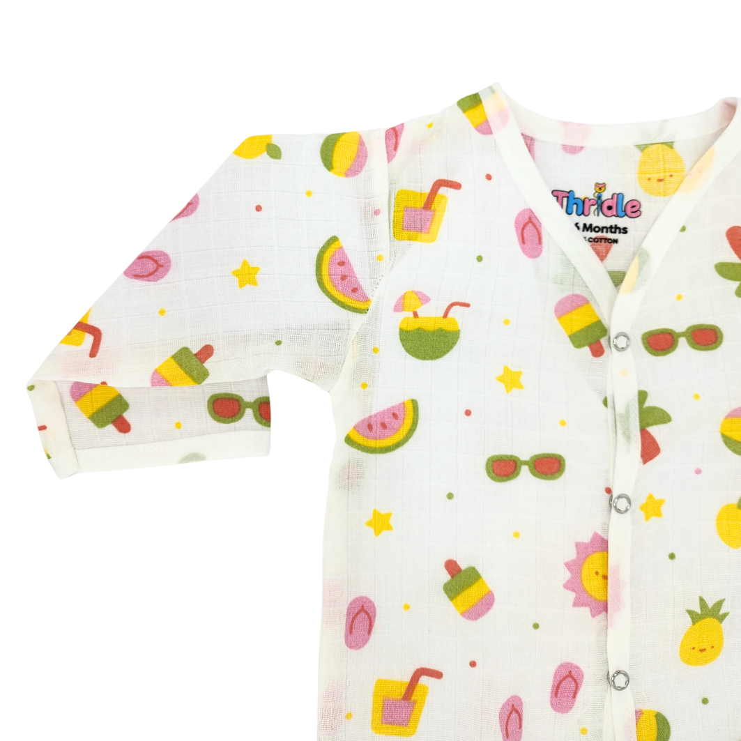 Co-ord Set Full - Premium Muslin Cotton