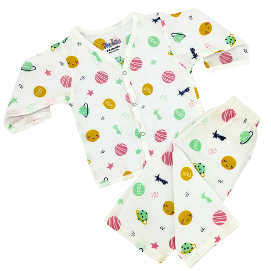 Co-ord Set Full - Premium Muslin Cotton