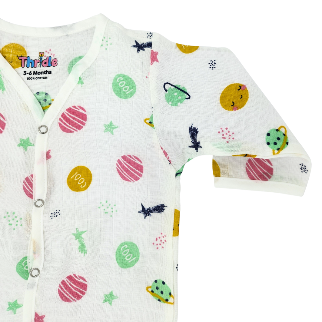Co-ord Set Full - Premium Muslin Cotton