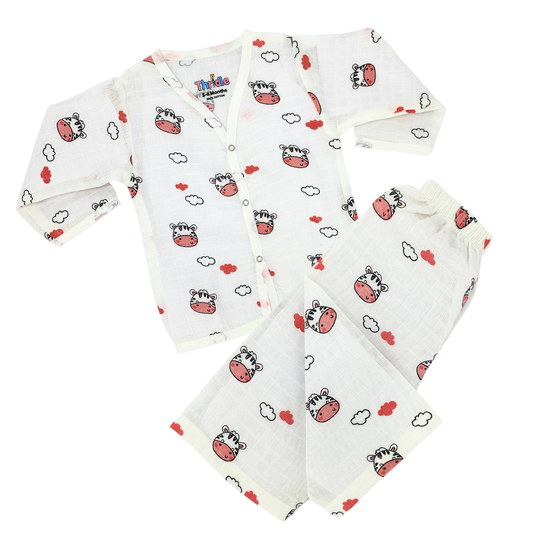 Co-ord Set Full - Premium Muslin Cotton