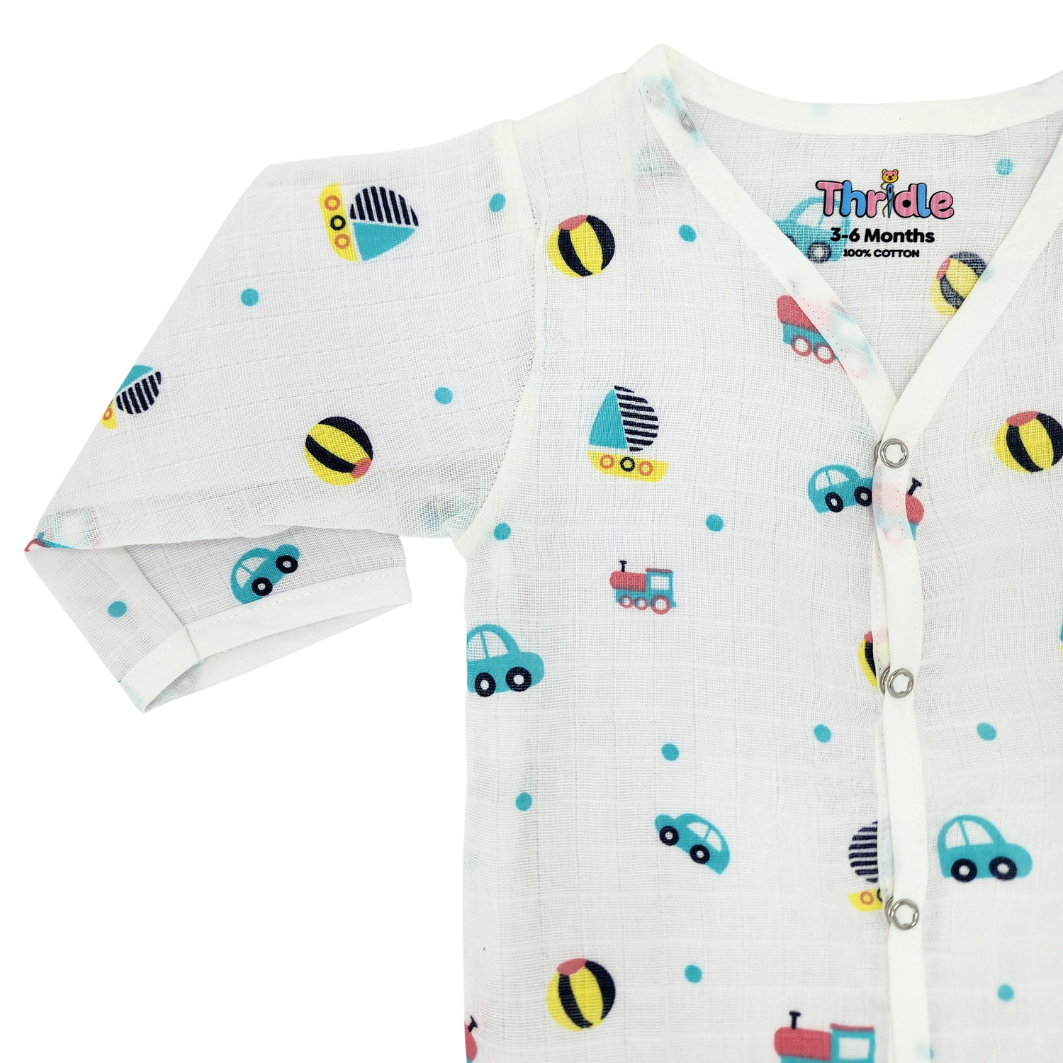 Co-ord Set Full - Premium Muslin Cotton