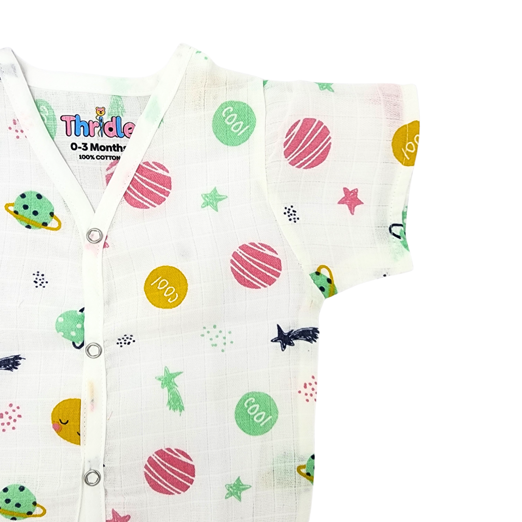 Co-ord Set Short - Premium Muslin Cotton