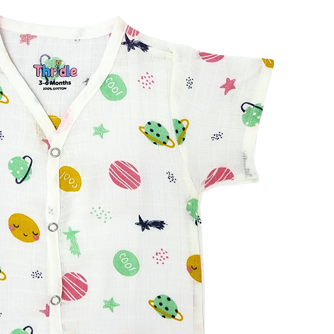 Co-ord Set Short - Premium Muslin Cotton