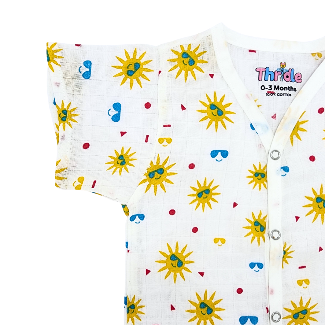 Co-ord Set Short - Premium Muslin Cotton