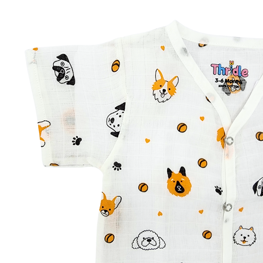 Co-ord Set Short - Premium Muslin Cotton