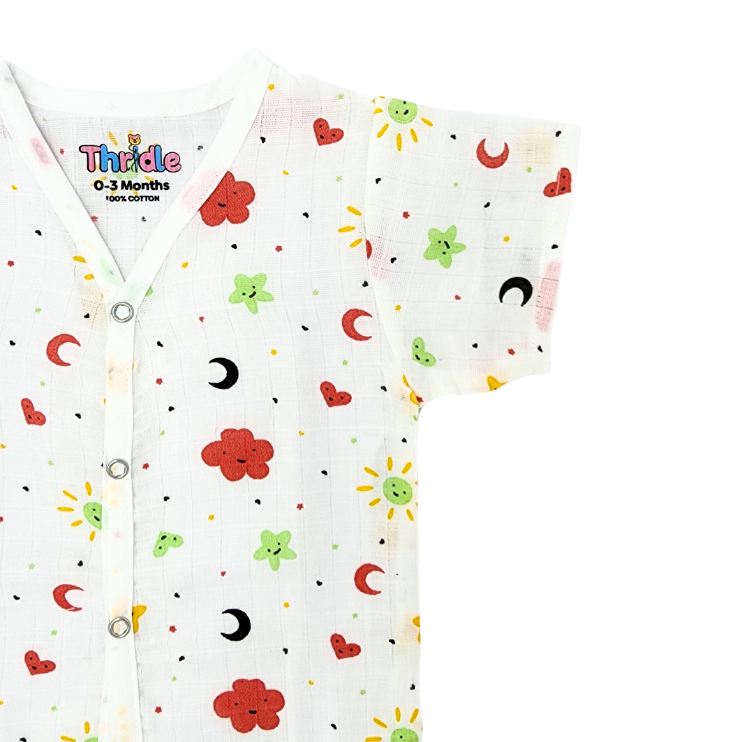 Co-ord Set Short - Premium Muslin Cotton