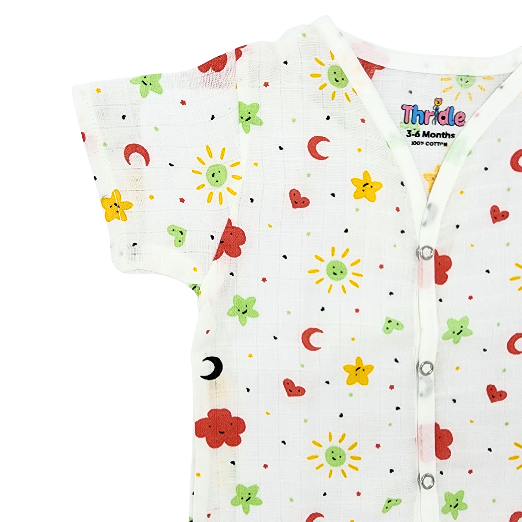 Co-ord Set Short - Premium Muslin Cotton