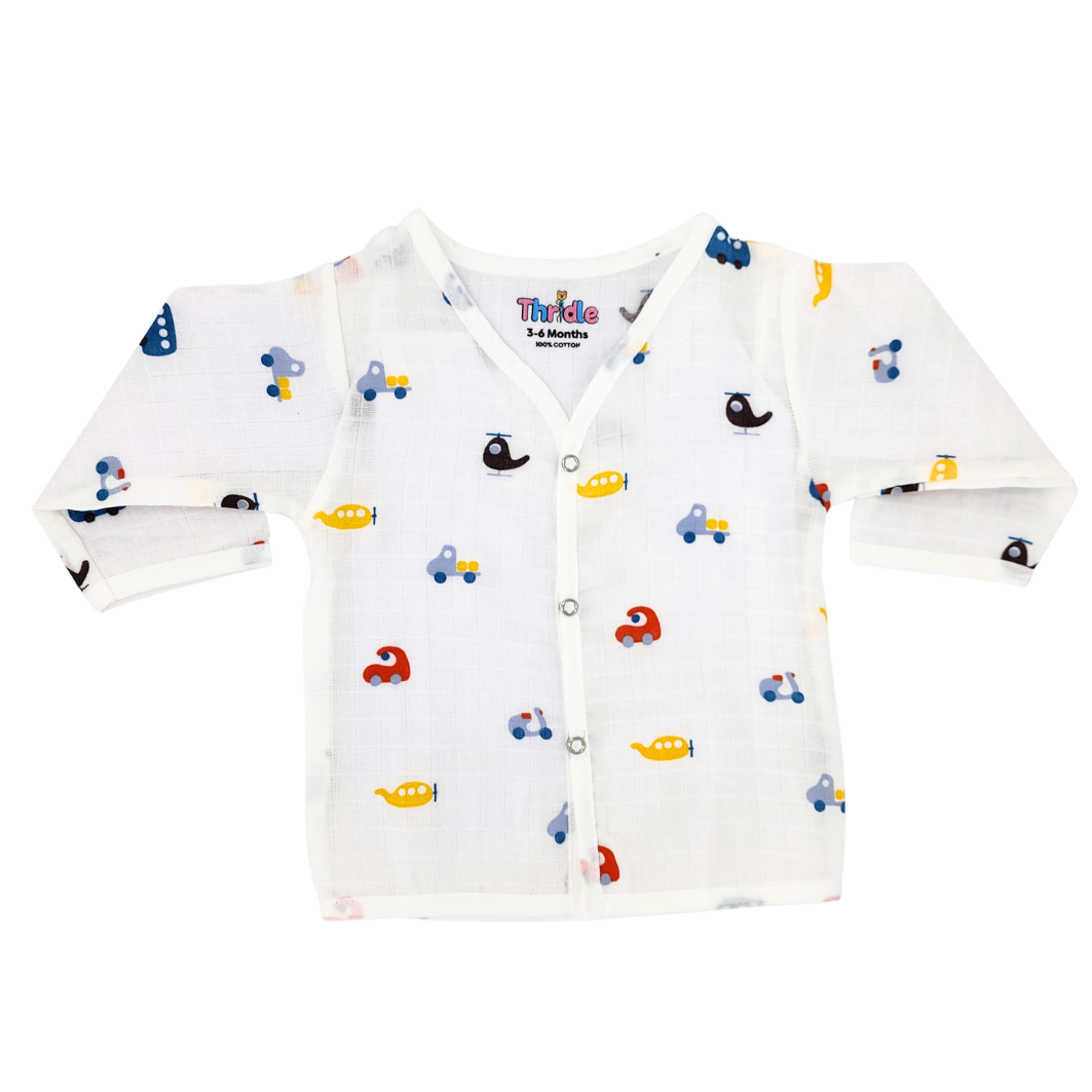 Co-ord Set Full - Premium Muslin Cotton