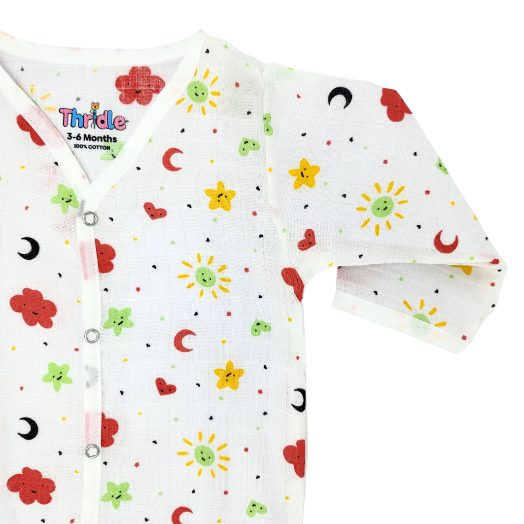 Co-ord Set Full - Premium Muslin Cotton